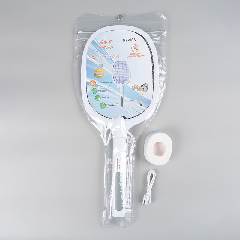 FF-888 1200mAh Wave LED Mosquito Swatter USB punjiva FF-888 1200mAh Wave LED Mosquito Swatter USB punjiva