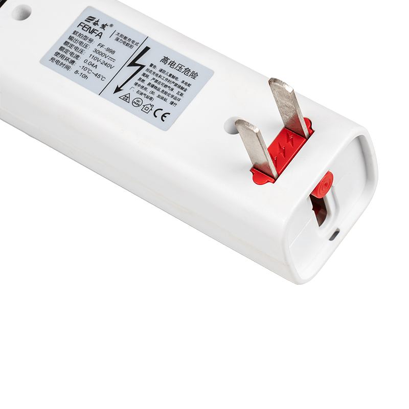 FF-998 LED olovna baterija 400 mAh s utikačem Solarni električni razbijač komaraca FF-998 LED olovna baterija 400 mAh s utikačem Solarni električni razbijač komaraca
